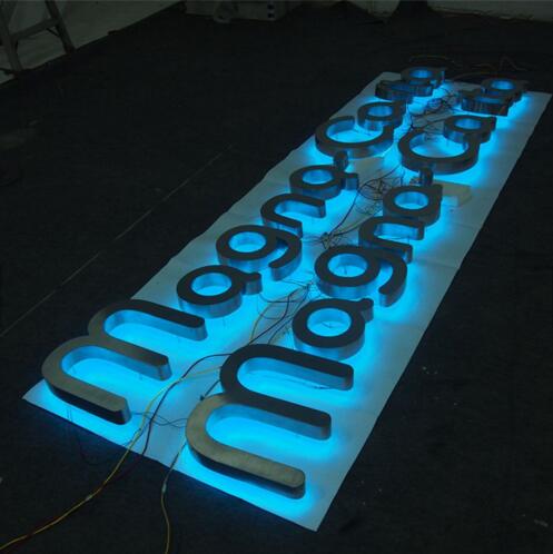 LED back-lit letters 2